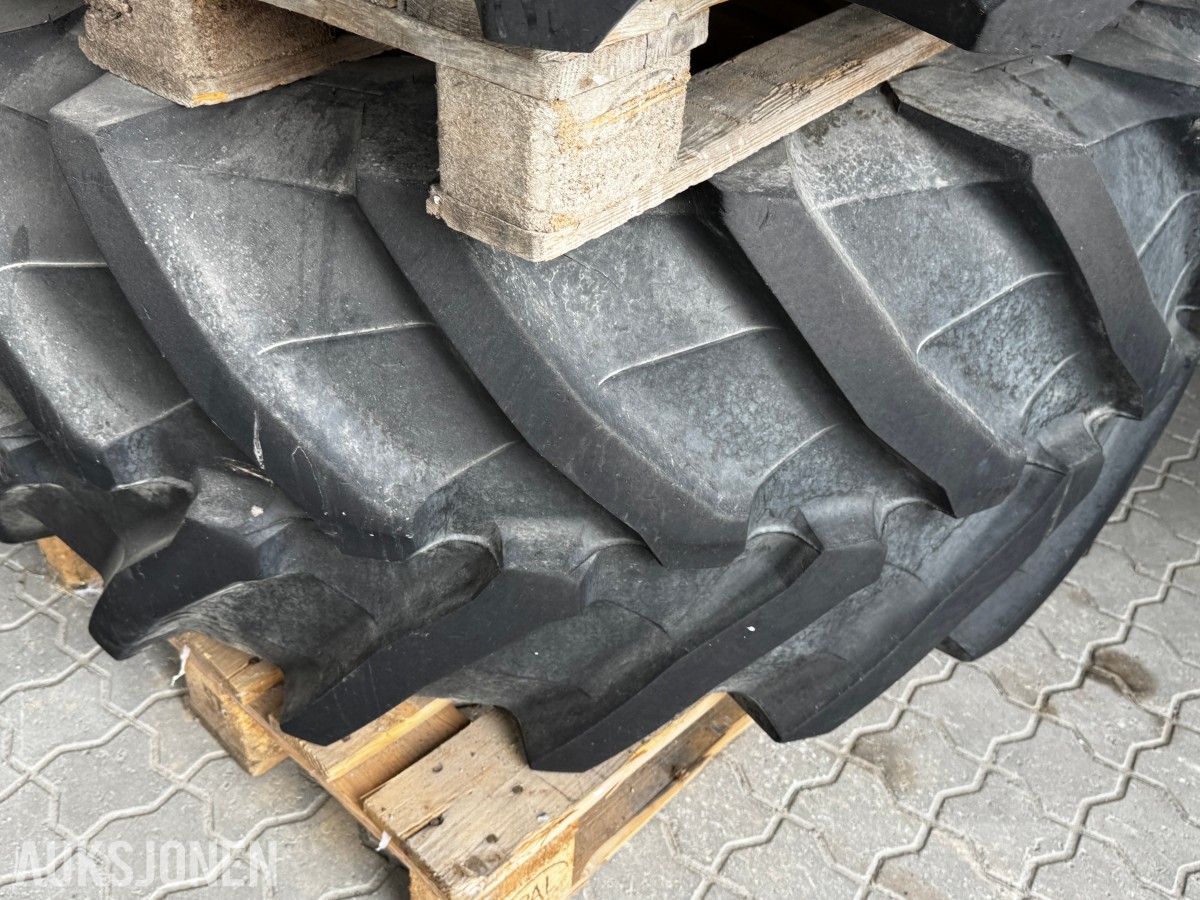 John Deere Trelleborg traktorhjul 600/70 R28 + 710/70 R42