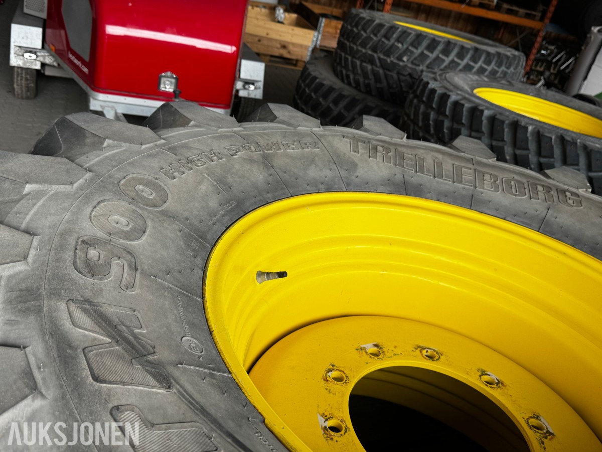 John Deere Trelleborg traktorhjul 600/70 R28 + 710/70 R42