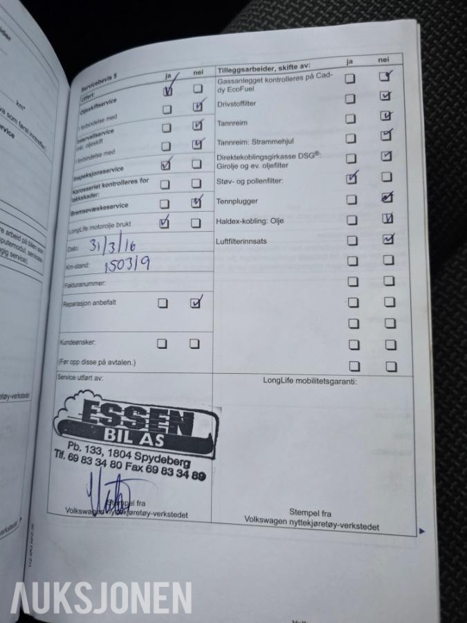 2011 Volkswagen Caravelle 2.0 Diesel, Hengerfeste