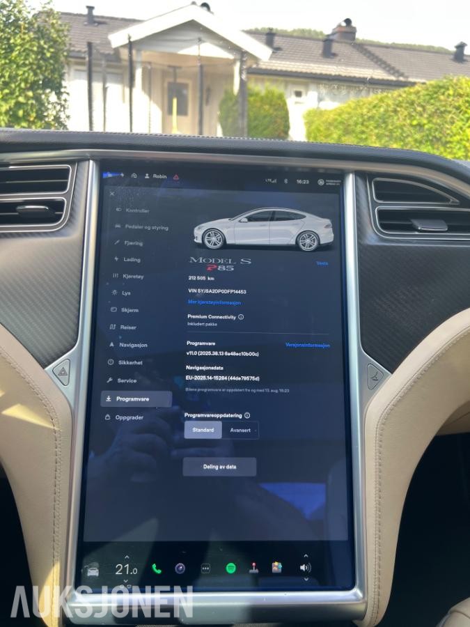 2013 Tesla Model S - Reparasjonsobjekt