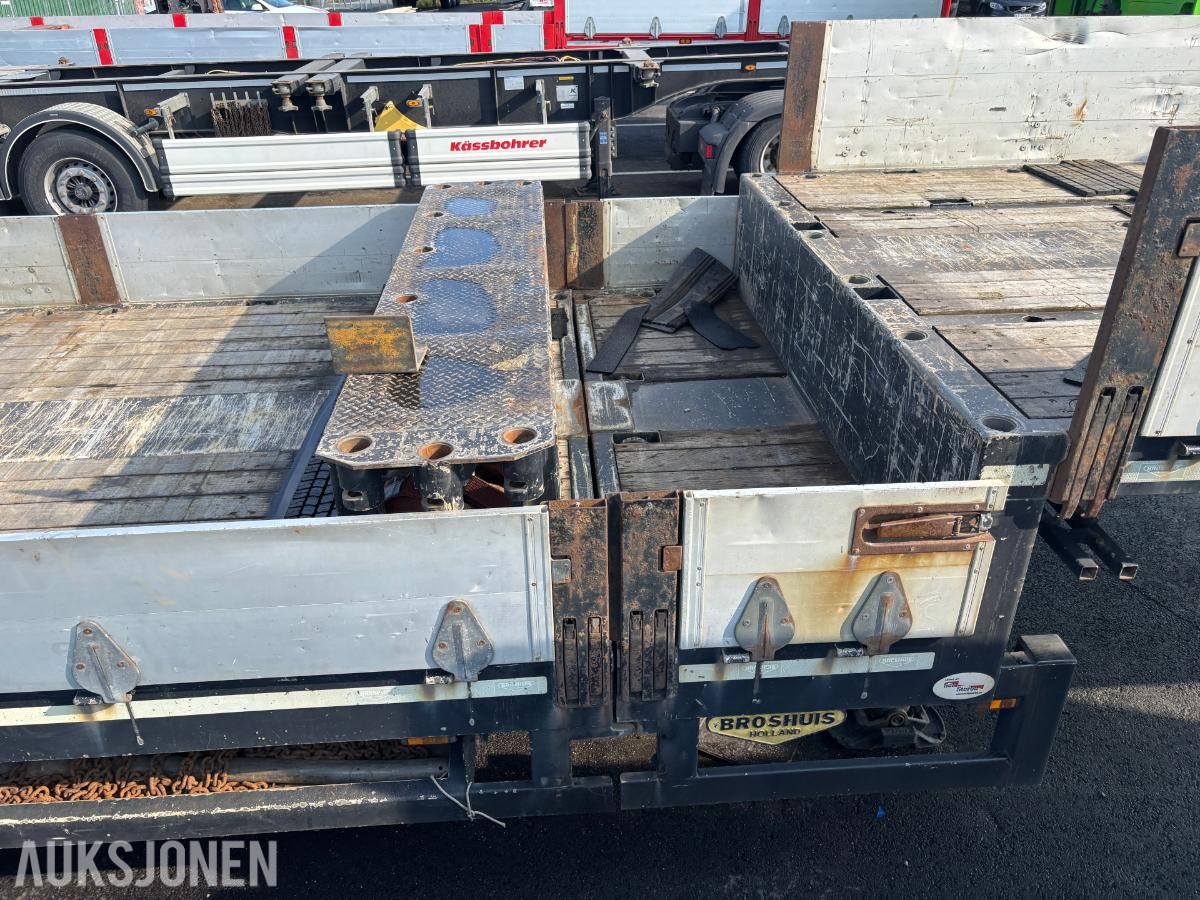 2014 Broshuis E-2190/27 (31N5-A) 3-AKSLET UTTREKKBAR SEMITRAILER