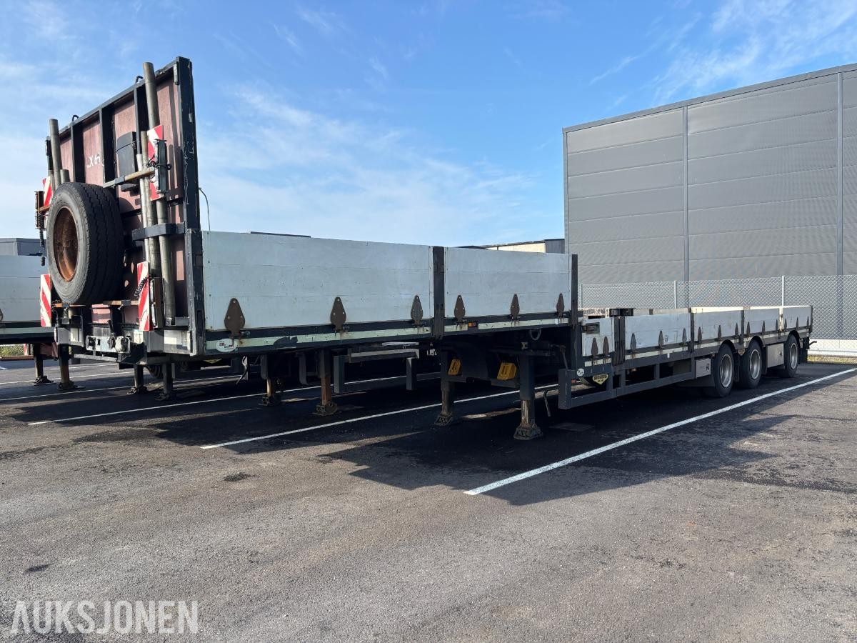 2014 Broshuis E-2190/27 (31N5-A) 3-AKSLET UTTREKKBAR SEMITRAILER