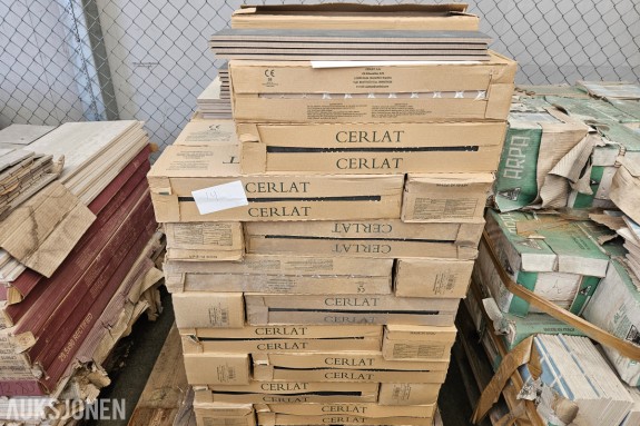 Cerlat Titan L50 gulvfliser grå - 9,9x49,2 cm - ca. 25-30 m² (estimat) - Spansk kvalitetsflis