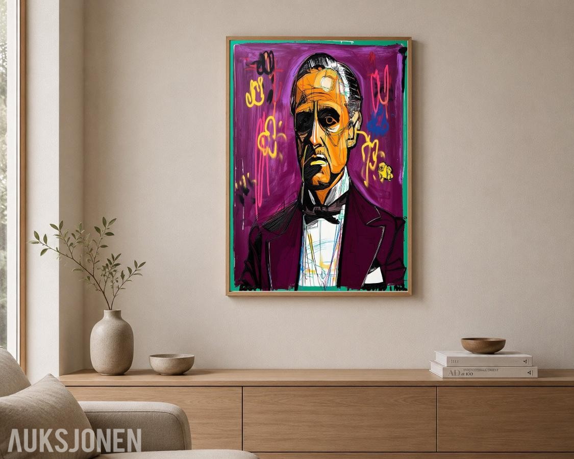 Graffiti / Street art kunst - 5 ulike