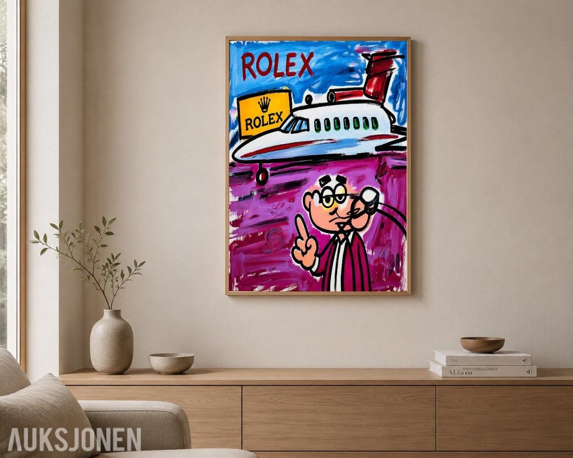 Graffiti / Street art kunst - 5 ulike