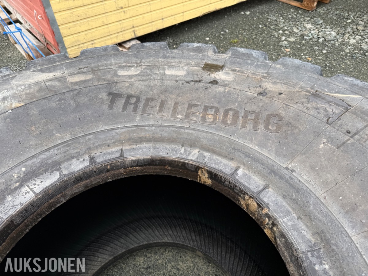 2 stk. Trelleborg anleggsdekk 29.5 R25 – uten felg