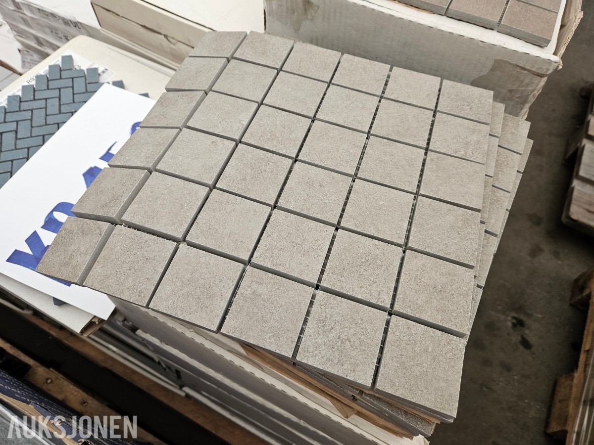 Blandet mosaikkfliser fra flere produsenter - 30x30 cm mesh-mosaikk