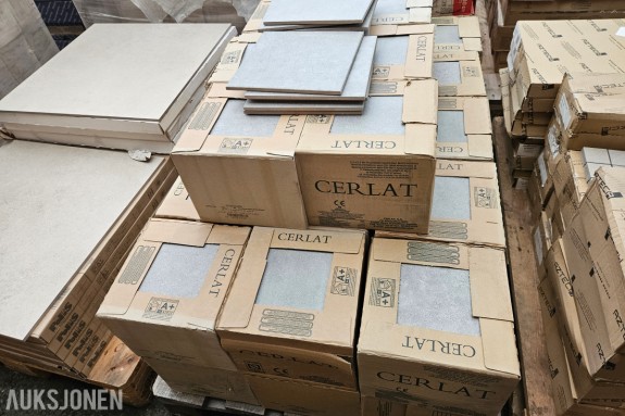 Cerlat Titan 22 Gris gulvfliser - 22,5x22,5 cm - ca. 35 m²