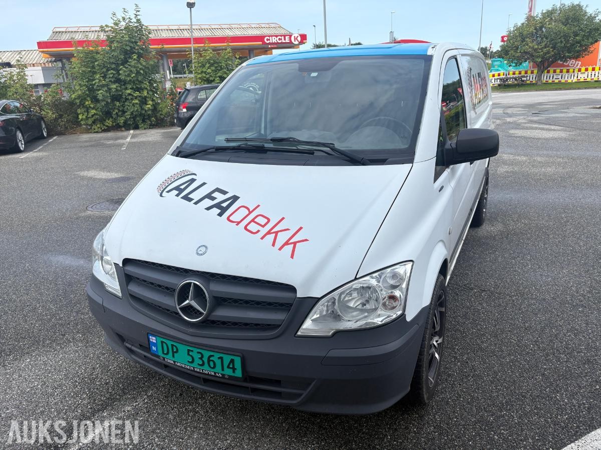 2014 Mercedes-Benz Vito 2.1-136 D, 240400km 3-seter hengerfeste