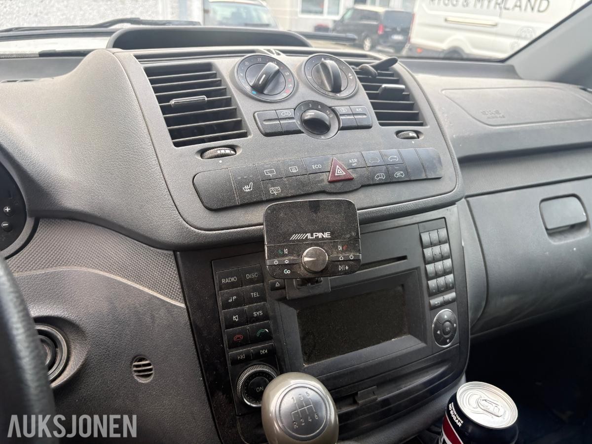 2014 Mercedes-Benz Vito 2.1-136 D, 240400km 3-seter hengerfeste