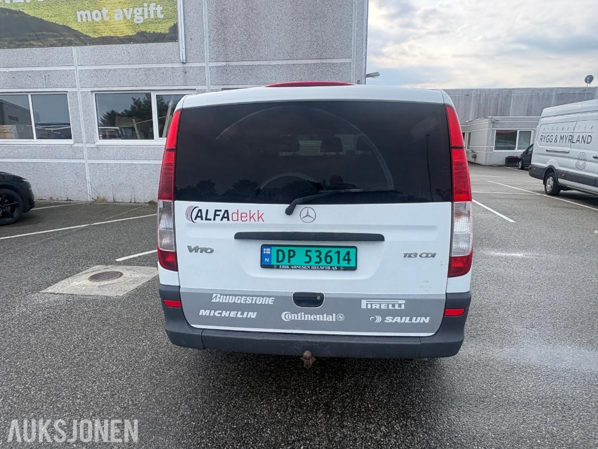 2014 Mercedes-Benz Vito 2.1-136 D, 240400km 3-seter hengerfeste