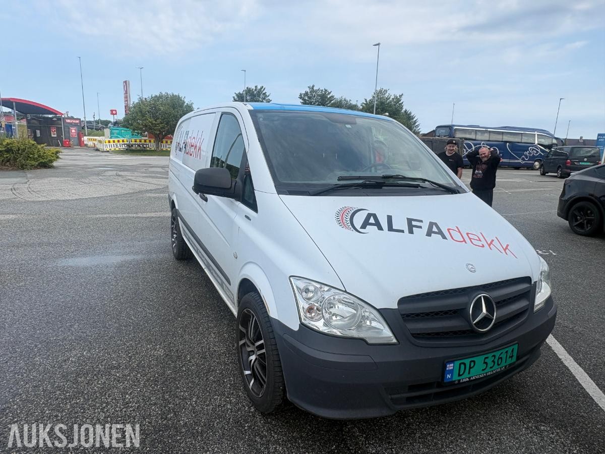 2014 Mercedes-Benz Vito 2.1-136 D, 240400km 3-seter hengerfeste