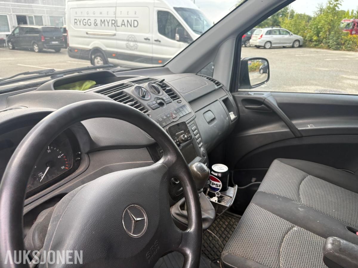 2014 Mercedes-Benz Vito 2.1-136 D, 240400km 3-seter hengerfeste