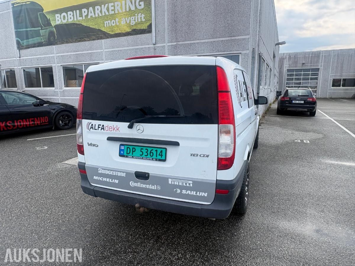 2014 Mercedes-Benz Vito 2.1-136 D, 240400km 3-seter hengerfeste
