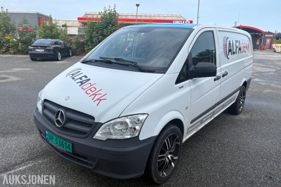 2014 Mercedes-Benz Vito 2.1-136 D, 240400km 3-seter hengerfeste