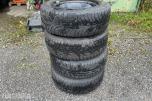 4 stk Gislaved vinterhjul 195/65 R15 på stålfelg