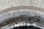 4 stk Falken sommerdekk 195/65 R15 med Nissan hjulkapsler