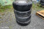 4 stk Continental Commercio VX1 195/70 R15C på stålfelg