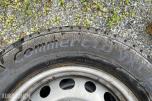 4 stk Continental Commercio VX1 195/70 R15C på stålfelg
