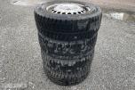 4 stk Falken vinterhjul 195/65 R15 på stålfelg