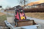 agromatic 740 minilaster, med skuffe og gafler 