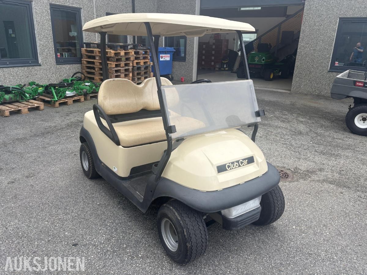 Club Car elektrisk golfbil – nytt sete – hengerfeste
