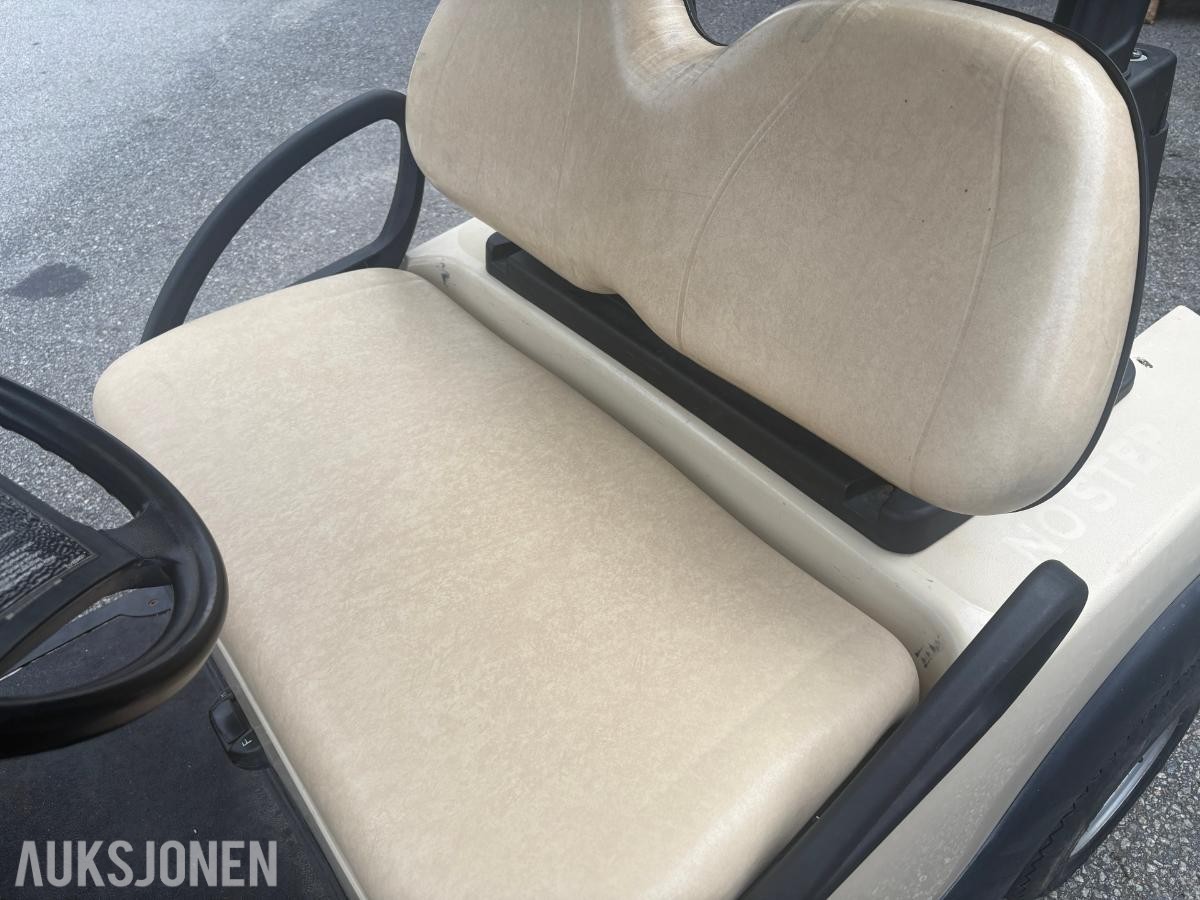 Club Car elektrisk golfbil – nytt sete – hengerfeste