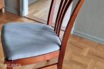2008 mod Sandvik spisestue m/ ileggs plate og 8 stoler