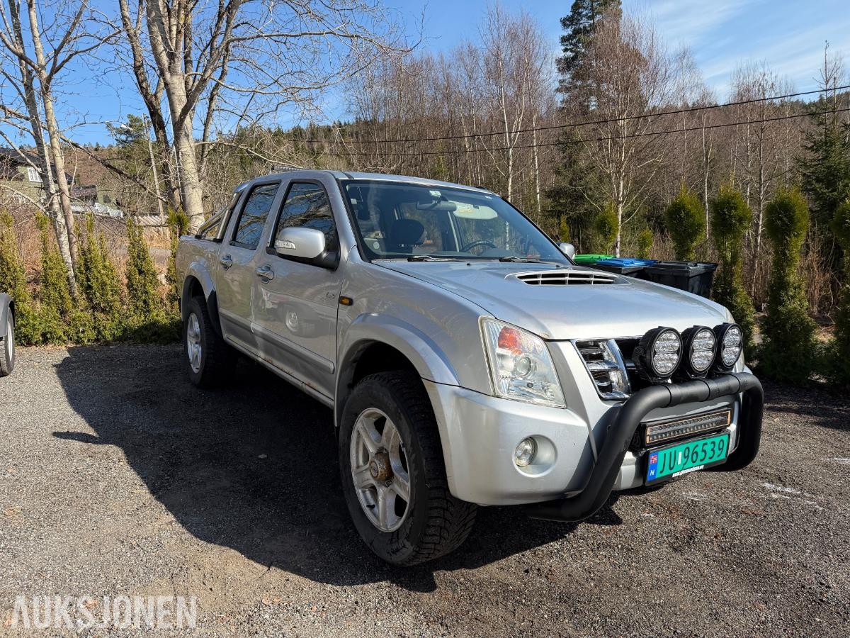 2008 Isuzu D-max 3.0 diesel 163hk 4WD cruisekontroll hengerfeste s+v dekk