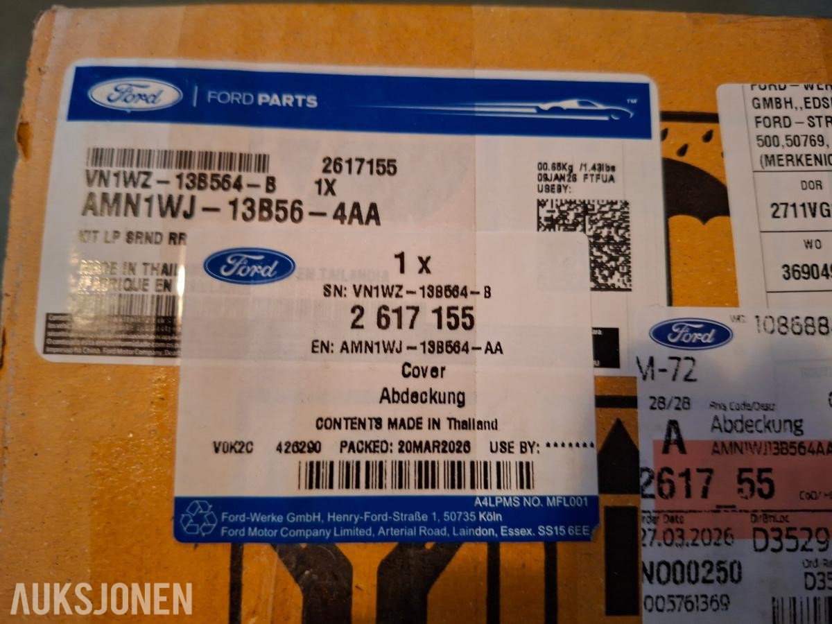 2022+ Ford Ranger Dekselsett for bak/frontlykter