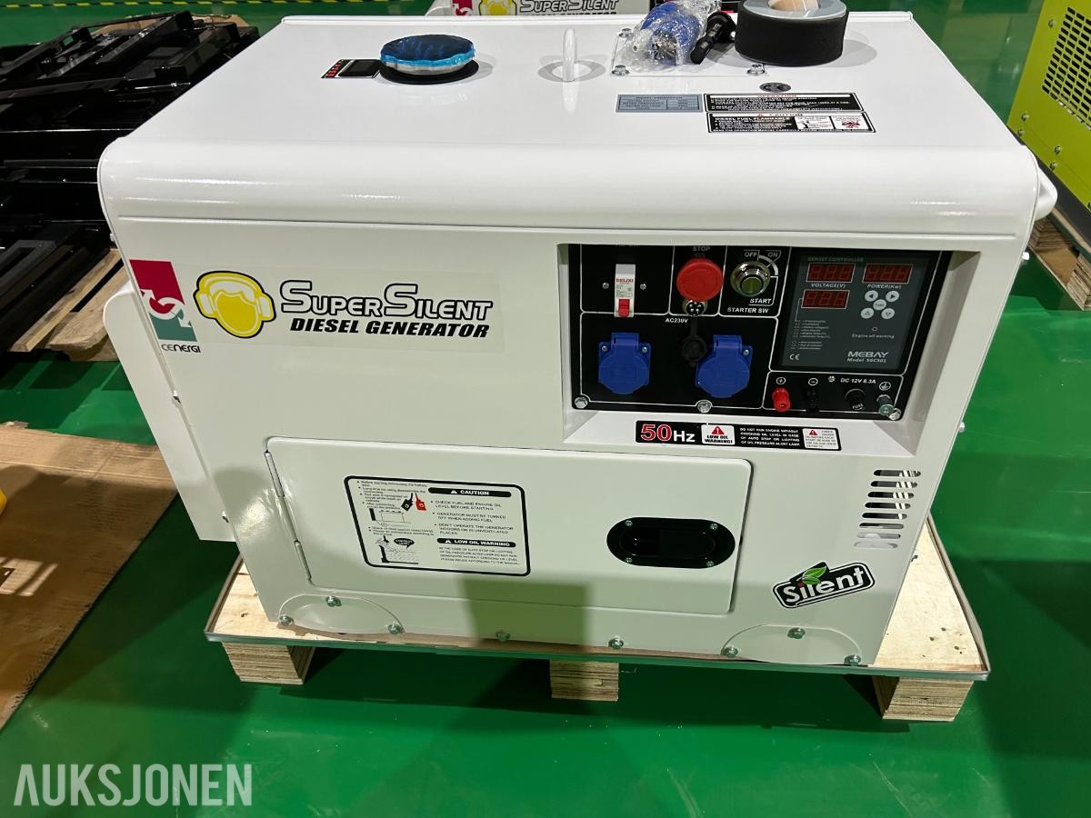 Dieselaggregat / generator 8 kW 230V IT trefas