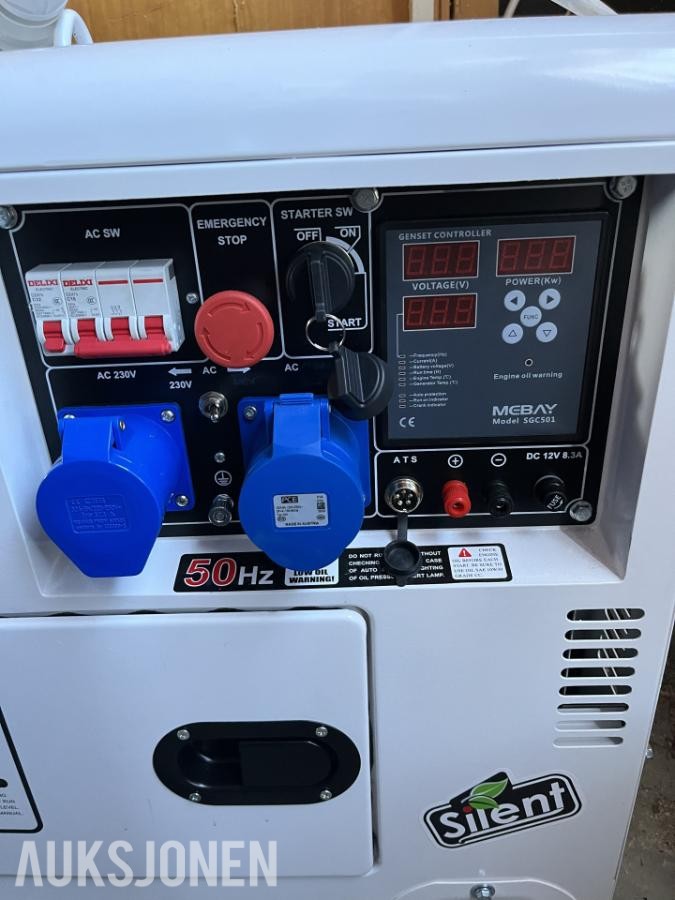 Dieselaggregat / generator 8 kW 230V IT trefas