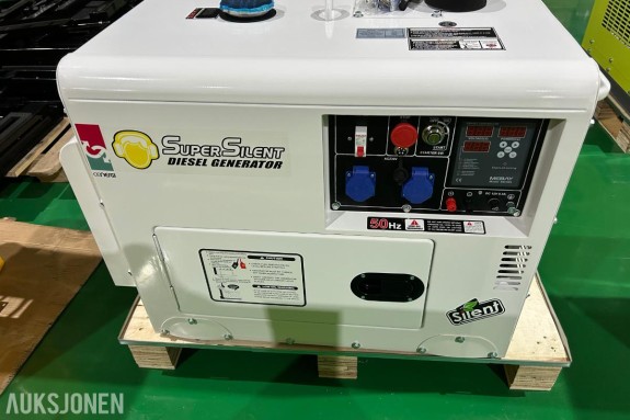 Dieselaggregat / generator 8 kW 230V IT trefas  