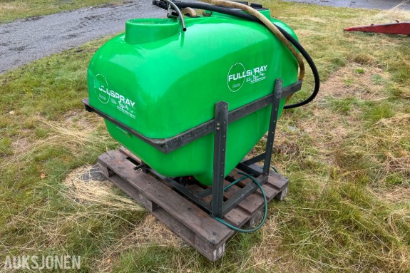 400 liters PTO-drevet traktorsprøyte med 3-punktsfeste Comet BP 60/20 pumpe