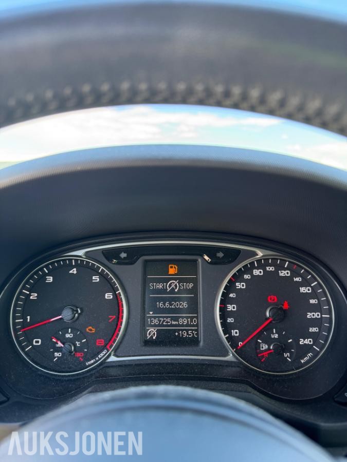 2013 Audi A1 Sportback, Automat, 136725km, Reparasjonsobjekt