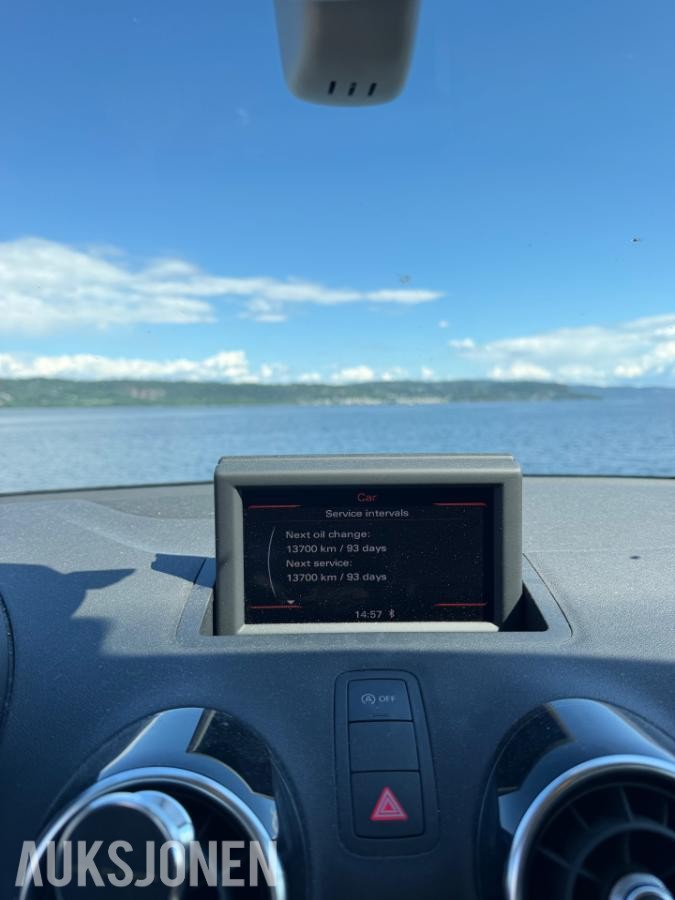 2013 Audi A1 Sportback, Automat, 136725km, Reparasjonsobjekt