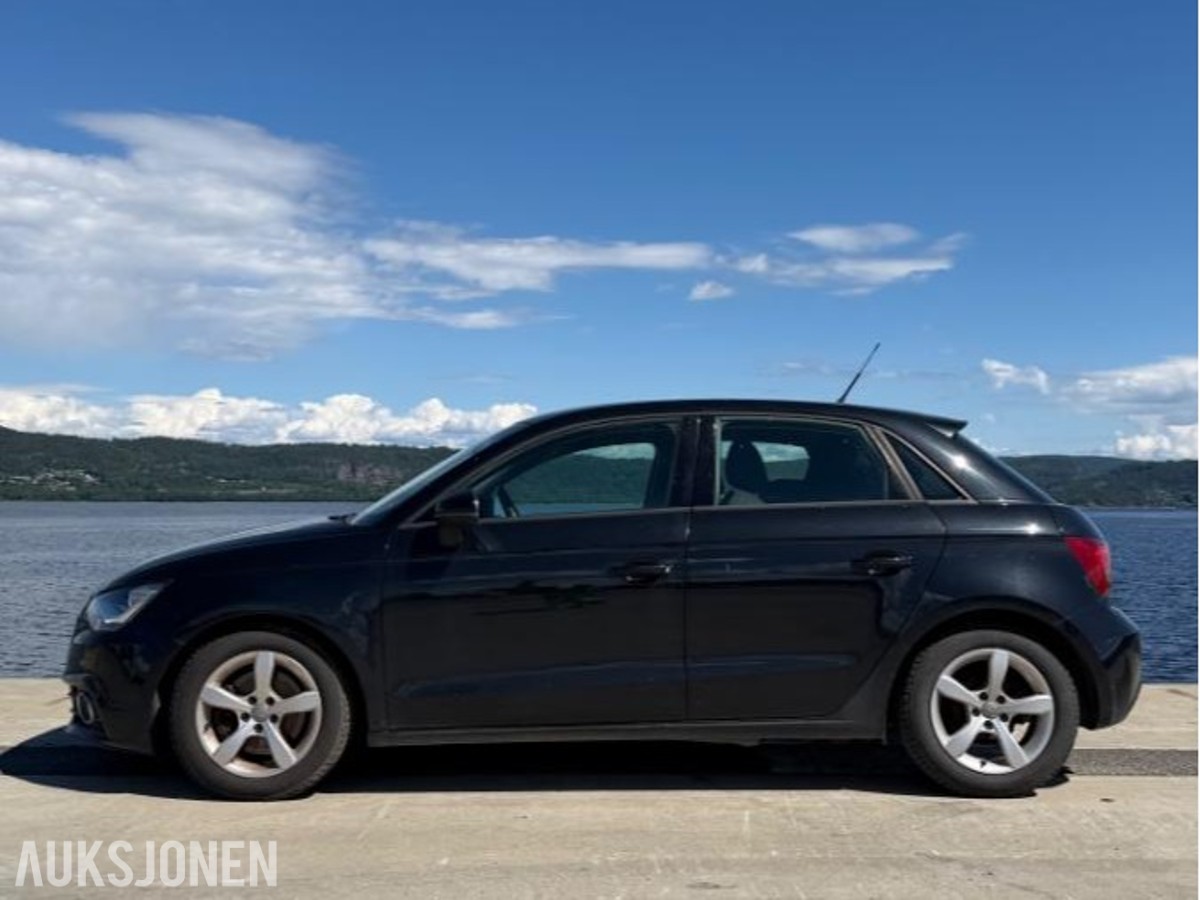 2013 Audi A1 Sportback, Automat, 136725km, Reparasjonsobjekt