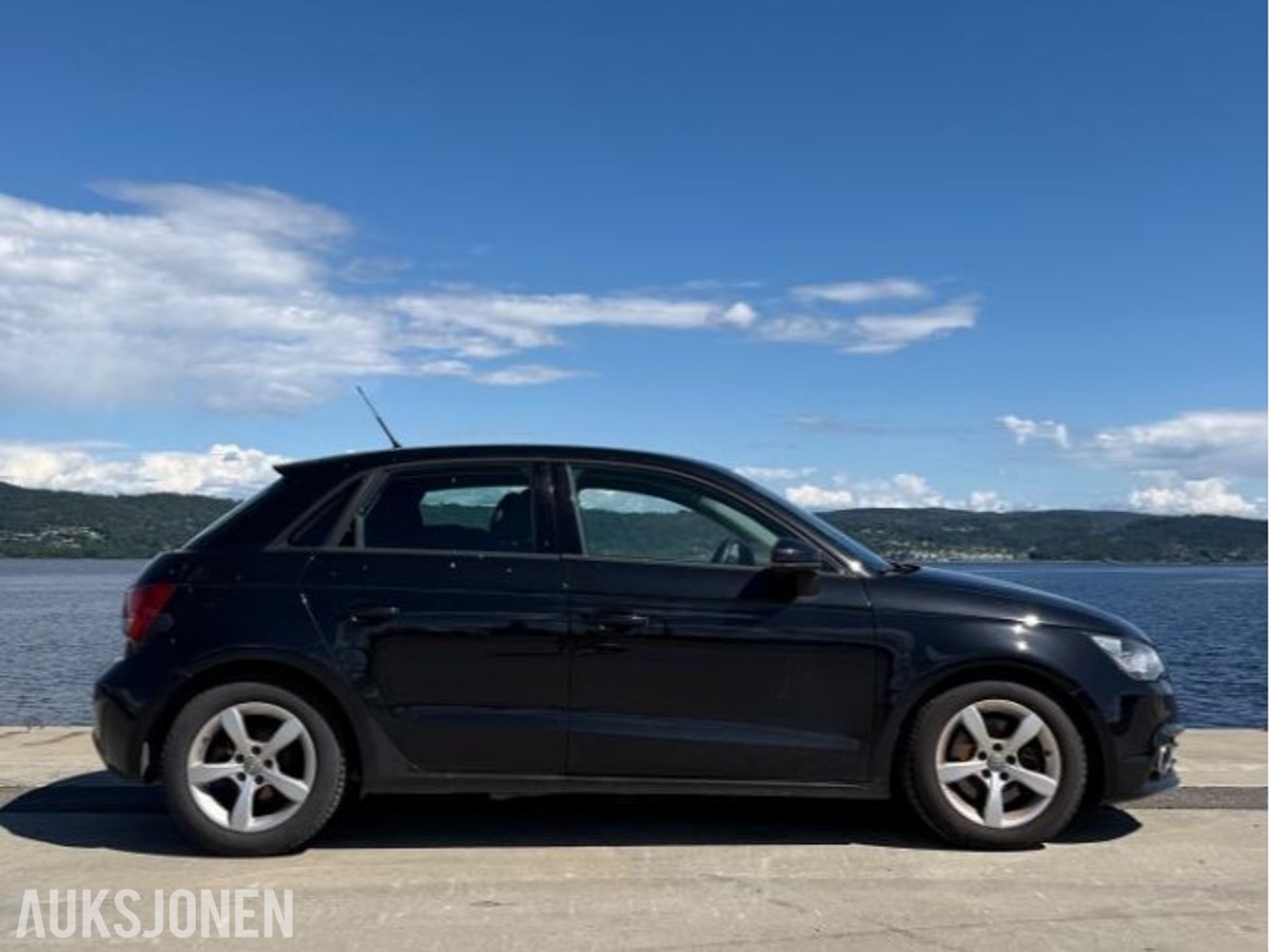 2013 Audi A1 Sportback, Automat, 136725km, Reparasjonsobjekt