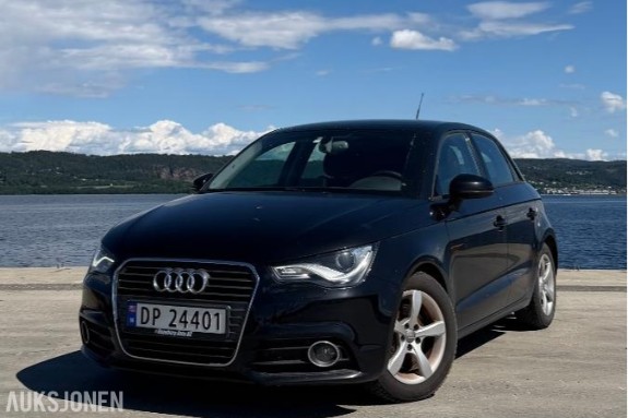 2013 Audi A1 Sportback, Automat, 136725km, Reparasjonsobjekt
