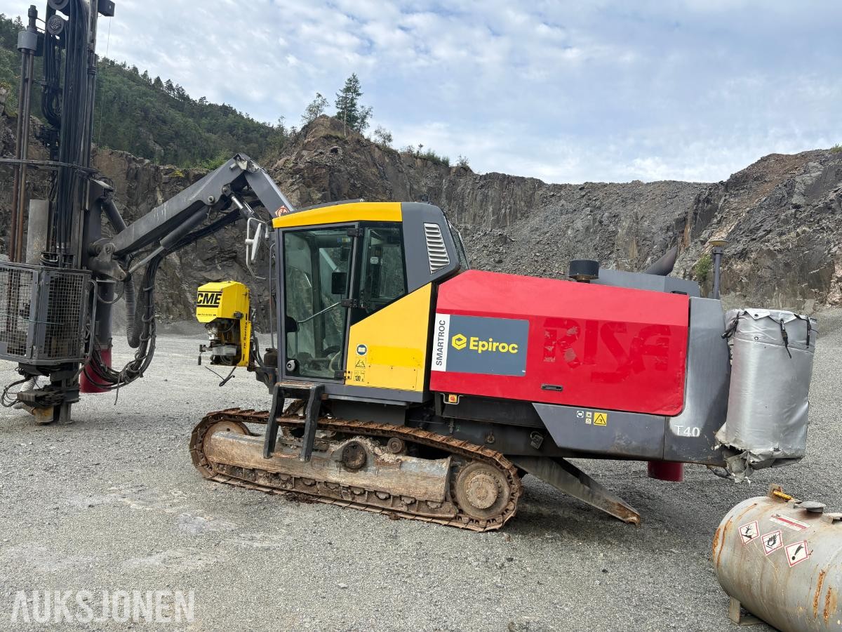 2019 Epiroc t40 borerigg med hytte