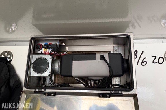 2021 Webasto Air Top Evo 4,0 kW, 24 V med skap