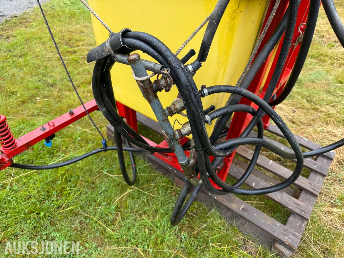 Ørlands Super 500 åkersprøyte 3-punktsfeste, PTO-drift og Comet BP 125K pumpe