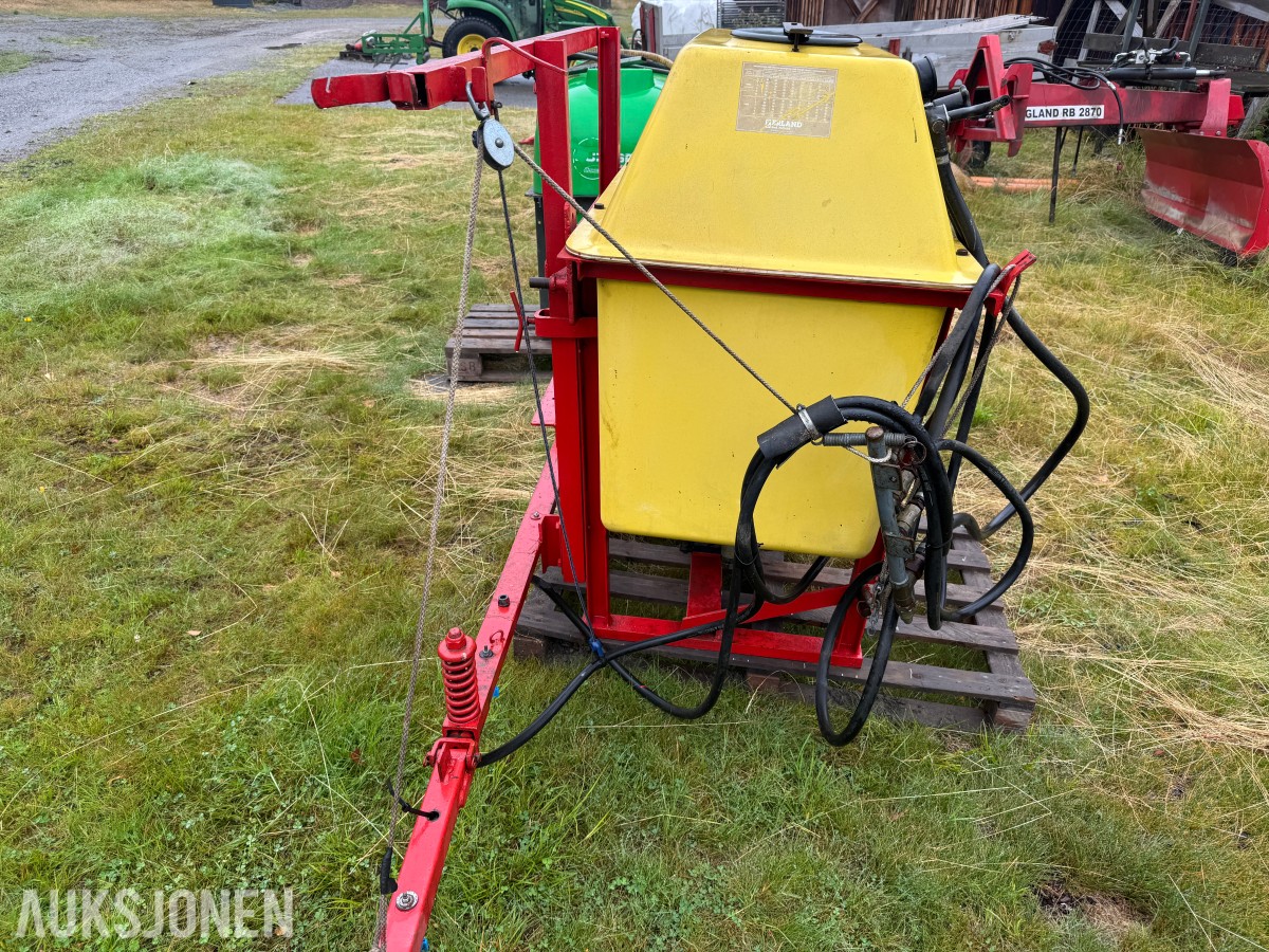 Ørlands Super 500 åkersprøyte 3-punktsfeste, PTO-drift og Comet BP 125K pumpe