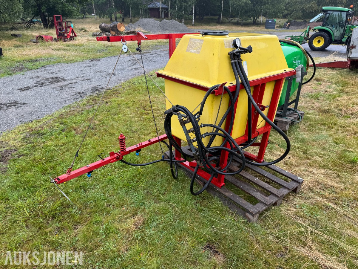 Ørlands Super 500 åkersprøyte 3-punktsfeste, PTO-drift og Comet BP 125K pumpe