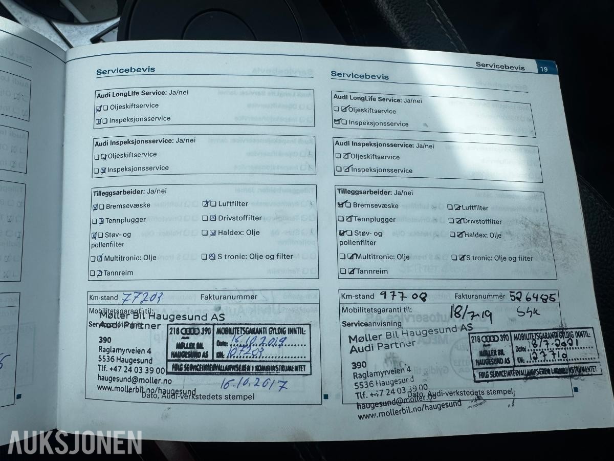 2009 Audi A5 2.0 Bensin 179hk EU ok til 10.2026