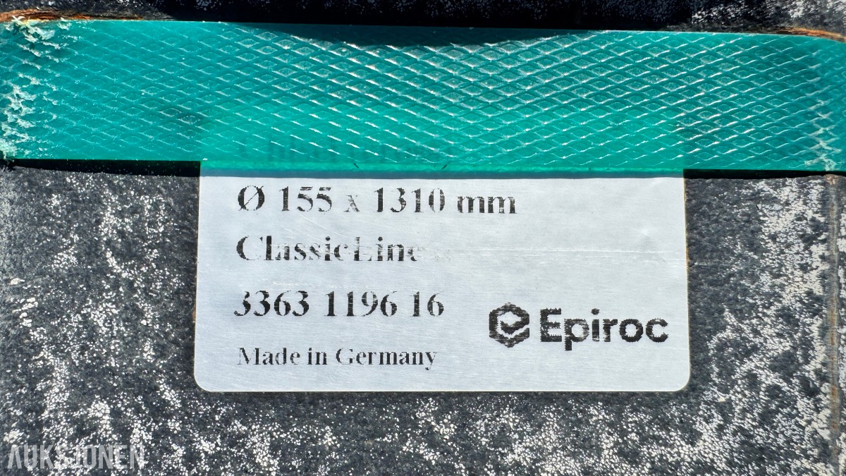 2025 Epiroc ClassicLine CHISEL Ø 155 x 1310 mm