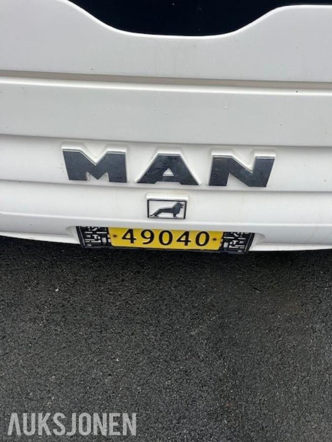 2012 MAN buss, 50 sitteplasser