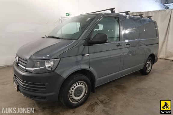 2018 VOLKSWAGEN TRANSPORTER 2,0 TDI 150 HK 4MOTION HENGERFESTE VARMER CRUISE SKYVEDØRER
