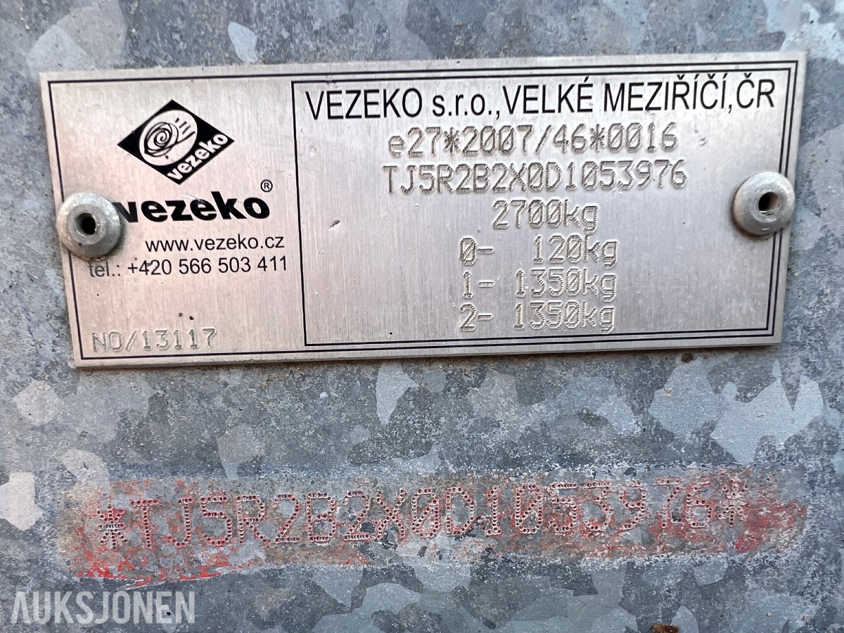 2007 Vezeko 740 mannskapsvogn m/2 soverom