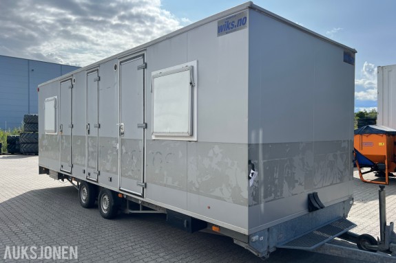 2007 Vezeko 740 mannskapsvogn m/2 soverom
